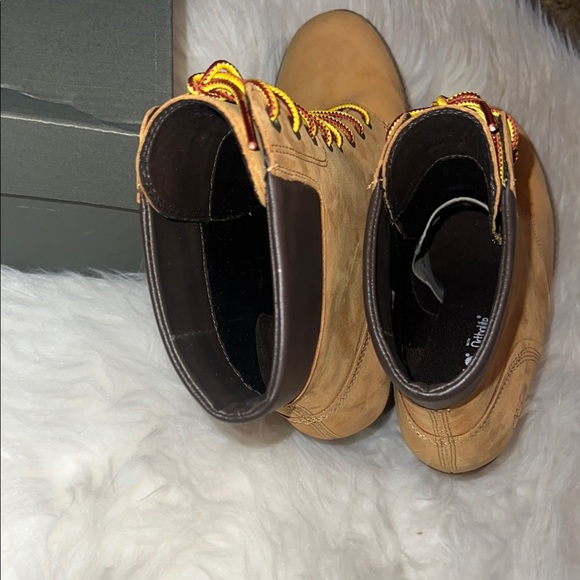 Timberland Women's Brown Lace-Up Boots - Picture 10 of 16